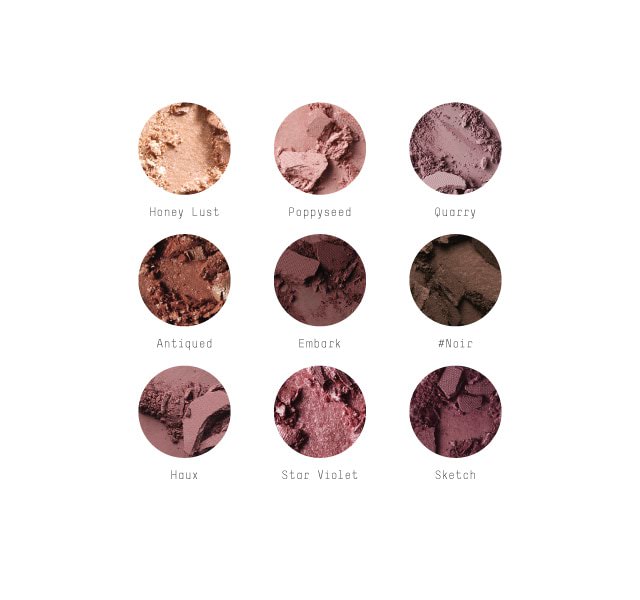 Paleta De Sombras X 9 Burgundy Times Nine Mac Brazil E Commerce Site